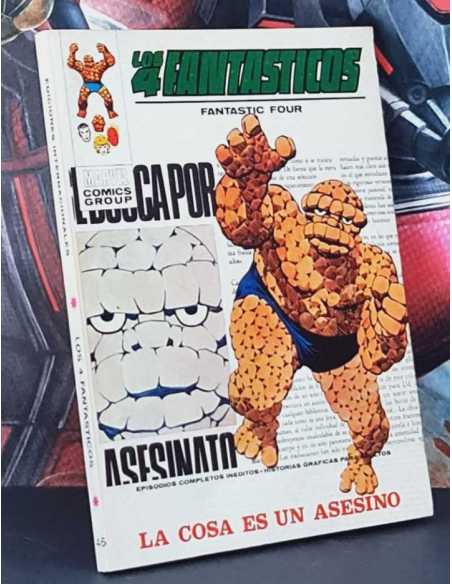 DE KIOSCO LOS 4 FANTÁSTICOS 46 LA COSA ES UN ASESINO TACO EDICIONES INTERNACIONALES VERTICE