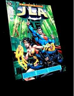 CASI EXCELENTE ESTADO JLA NUEVO ORDEN MUNDIAL 1 TOMO DC