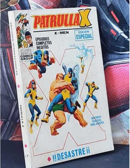 MUY BUEN ESTADO PATRULLA X 17 DESASTRE 25PTS TACO EDICIONES INTERNACIONALES VERTICE