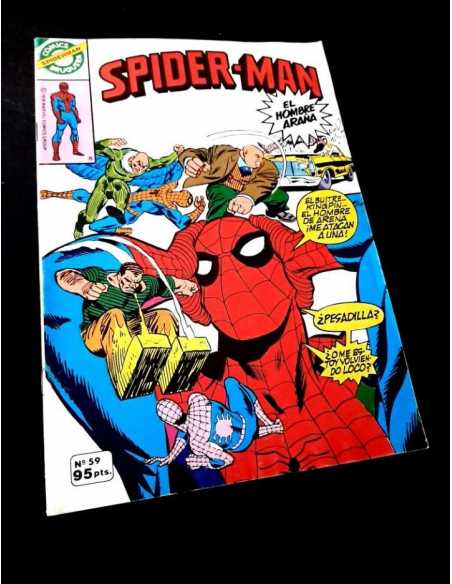 CASI EXCELENTE ESTADO SPIDER-MAN 59 BRUGUERA SPIDERMAN COMICS MARVEL GRAPA