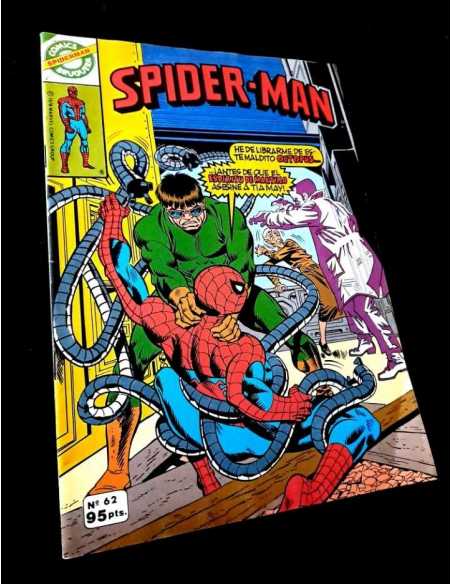 EXCELENTE ESTADO SPIDER-MAN 62 BRUGUERA SPIDERMAN COMICS MARVEL GRAPA