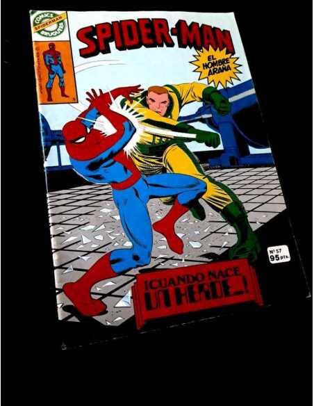 MUY BUEN ESTADO SPIDER-MAN 57 BRUGUERA SPIDERMAN COMICS MARVEL GRAPA