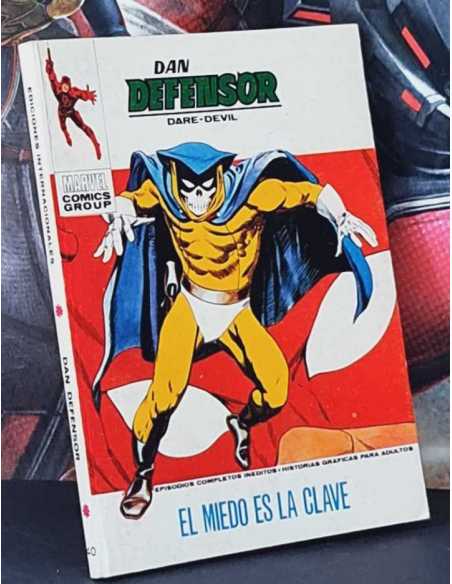 DE KIOSCO DAN DEFENSOR 40 EL MIEDO ES LA CLAVE TACO EDICIONES INTERNACIONALES VERTICE