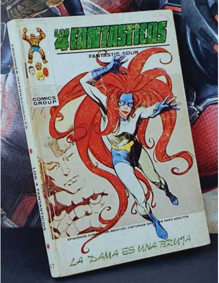 LOS 4 FANTÁSTICOS 47 LA DAMA ES UNA BRUJA TACO EDICIONES INTERNACIONALES VERTICE