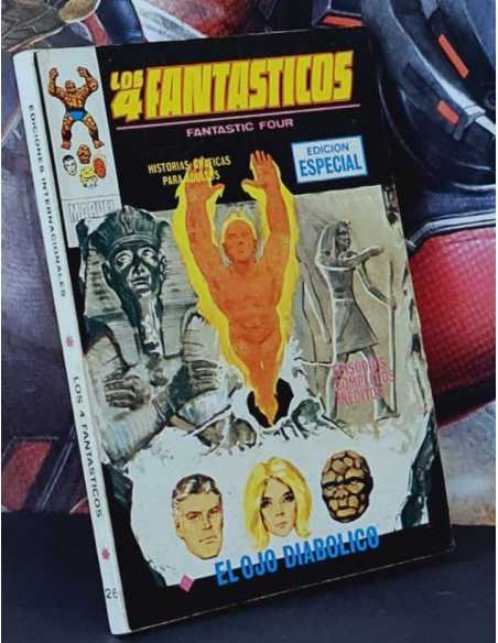 CASI EXCELENTE ESTADO LOS 4 FANTASTICOS 26 EL OJO DIABÓLICO TACO EDICIONES INTERNACIONALES VERTICE