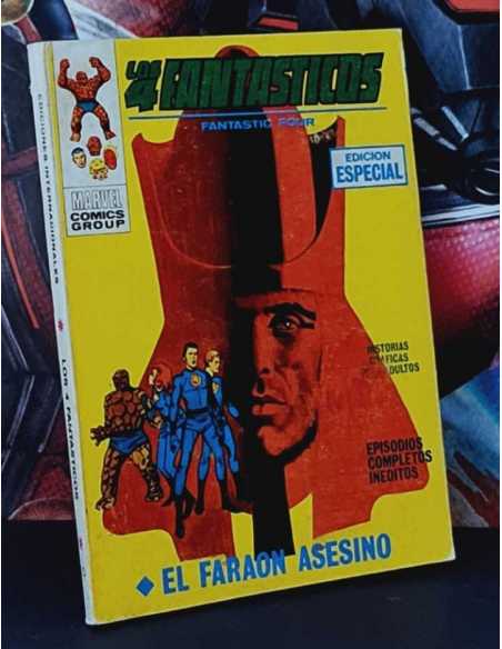 MUY BUEN ESTADO LOS 4 FANTASTICOS 10 EL FARAÓN ASESINO TACO EDICIONES INTERNACIONALES VERTICE
