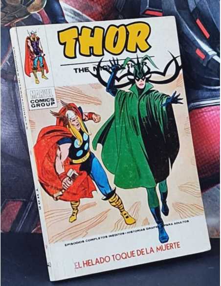 CASI EXCELENTE ESTADO THOR 40 EL HELADO TOQUE DE LA MUERTE TACO EDICIONES INTERNACIONALES VERTICE