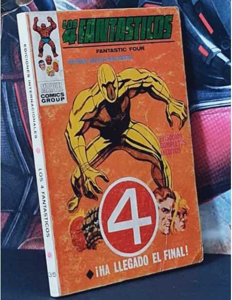 BUEN ESTADO LOS 4 FANTÁSTICOS 35 HA LLEGADO EL FINAL TACO EDICIONES INTERNACIONALES VERTICE