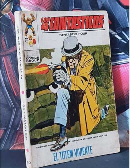 LOS 4 FANTÁSTICOS 40 EL TOTEM VIVIENTE TACO NORMAL ESTADO EDICIONES INTERNACIONALES VERTICE