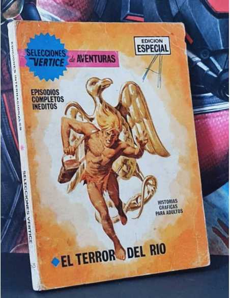 SELECCIONE VERTICE 55 EL TERROR DEL RÍO TACO NORMAL ESTADO EDICIONES INTERNACIONALES VERTICE