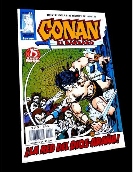 EXCELENTE ESTADO FANTASIA HEROICA CONAN EL BARBARO 13 FORUM COMICS GRAPA
