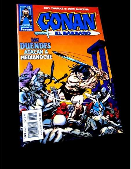 EXCELENTE ESTADO FANTASIA HEROICA CONAN EL BARBARO 49 FORUM COMICS GRAPA