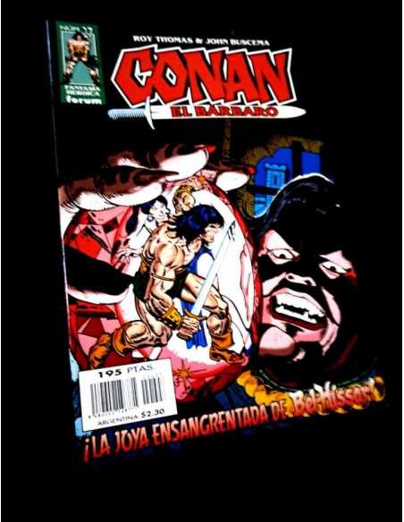 EXCELENTE ESTADO FANTASIA HEROICA CONAN EL BARBARO 27 FORUM COMICS GRAPA