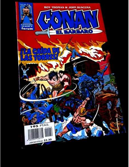 EXCELENTE ESTADO FANTASIA HEROICA CONAN EL BARBARO 26 FORUM COMICS GRAPA
