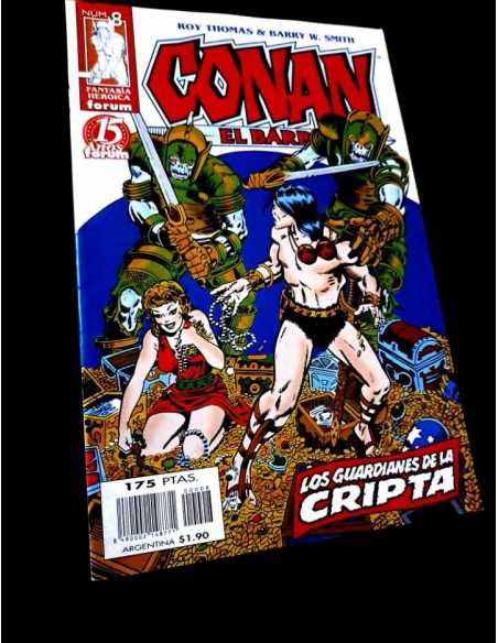 CASI EXCELENTE ESTADO FANTASIA HEROICA CONAN EL BARBARO 8 FORUM COMICS GRAPA