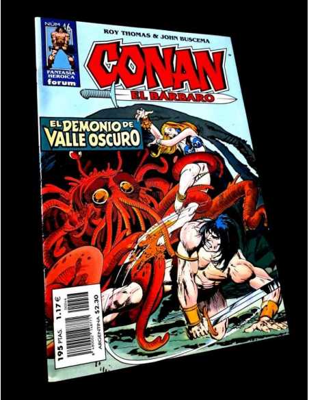 CASI EXCELENTE ESTADO FANTASIA HEROICA CONAN EL BARBARO 46 FORUM COMICS GRAPA