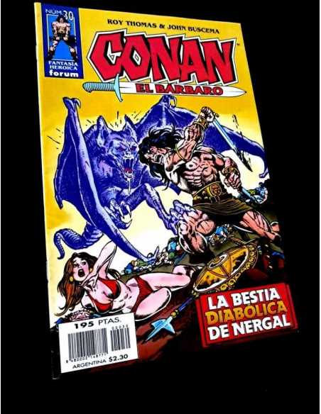 CASI EXCELENTE ESTADO FANTASIA HEROICA CONAN EL BARBARO 30 FORUM COMICS GRAPA