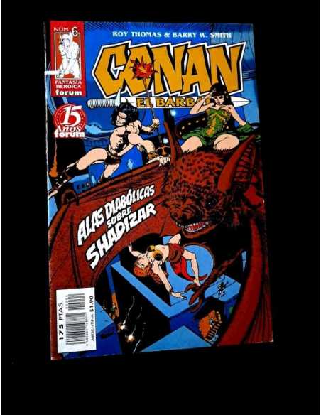 MUY BUEN ESTADO FANTASIA HEROICA CONAN EL BARBARO 6 FORUM COMICS GRAPA
