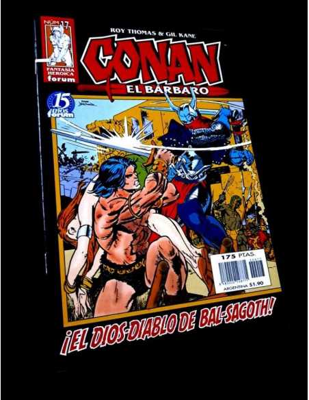 CASI EXCELENTE ESTADO FANTASIA HEROICA CONAN EL BARBARO 17 FORUM COMICS GRAPA