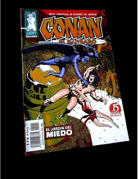 MUY BUEN ESTADO FANTASIA HEROICA CONAN EL BARBARO 9 FORUM COMICS GRAPA