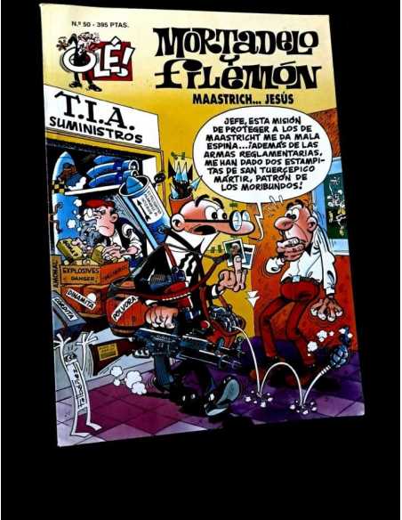 MUY BUEN ESTADO 2° SEGUNDA EDICION MORTADELO Y FILEMON 50 EDICIONES B