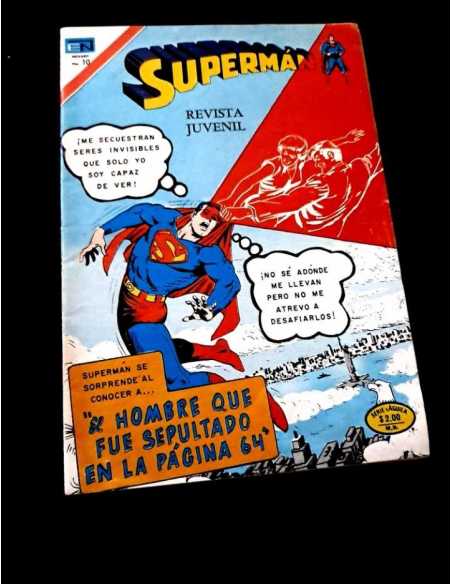 CASI EXCELENTE ESTADO SUPERMAN 1028 SERIE AGUILA NOVARO