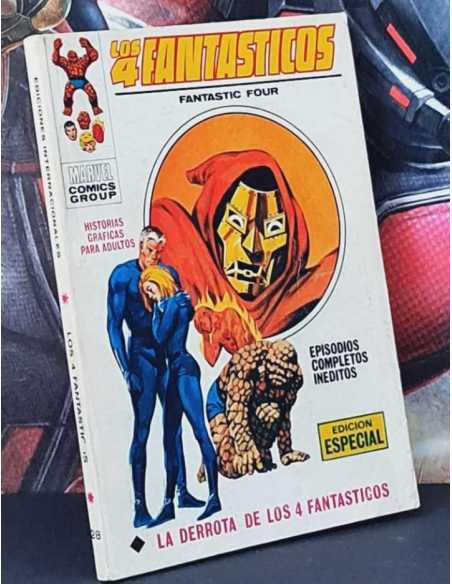 CASI EXCELENTE ESTADO LOS 4 FANTÁSTICOS 28 LA DERROTA DE TACO INTERNACIONALES VERTICE