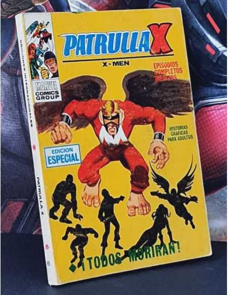 MUY BUEN ESTADO PATRULLA X 8 TODOS MORIRÁN 25PTS TACO EDICIONES INTERNACIONALES VERTICE