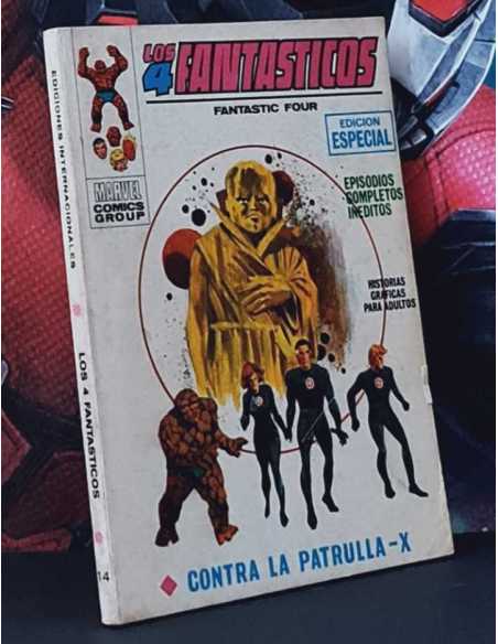 BUEN ESTADO LOS 4 FANTÁSTICOS 14 CONTRA LA PATRULLA-X TACO EDICIONES INTERNACIONALES VERTICE