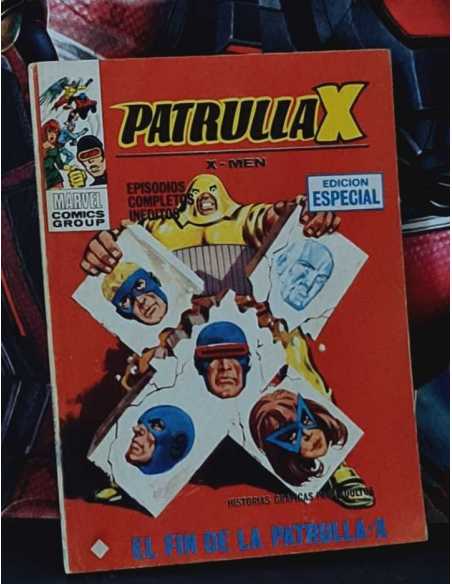 PATRULLA X 20 EL FIN CANTO OSCURO NORMAL ESTADO TACO EDICIONES INTERNACIONALES VERTICE