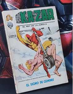 BUEN ESTADO KAZAR 6 EL SIGNO DE GÉMINIS KA-ZAR TACO...