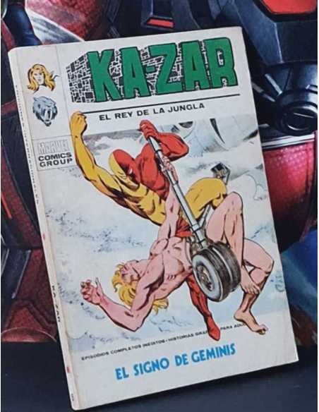 BUEN ESTADO KAZAR 6 EL SIGNO DE GÉMINIS KA-ZAR TACO EDICIONES INTERNACIONALES VERTICE