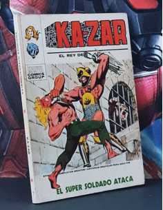 BUEN ESTADO KAZAR 7 EL SUPER SOLDADO ATACA KA-ZAR TACO...
