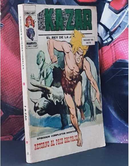 KAZAR 8 RETORNO AL PAIS SALVAJE KA-ZAR NORMAL ESTADO TACO EDICIONES INTERNACIONALES VERTICE
