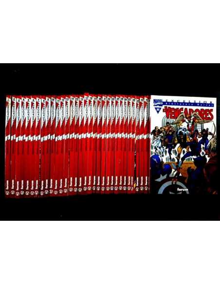 EXCELENTE SUELTOS PREGUNTAR COLECCION COMPLETA BIBLIOTECA MARVEL LOS VENGADORES EXCELSIOR FORUM