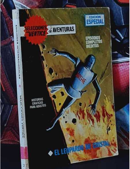 BUEN ESTADO SELECCIONES VERTICE 27 EL LEOPARDO DE CRISTAL TACO EDICIONES INTERNACIONALES VERTICE