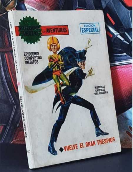 BUEN ESTADO SELECCIONES VÉRTICE 42 VUELVE EL GRAN THESPIUS TACO EDICIONES INTERNACIONALES VERTICE