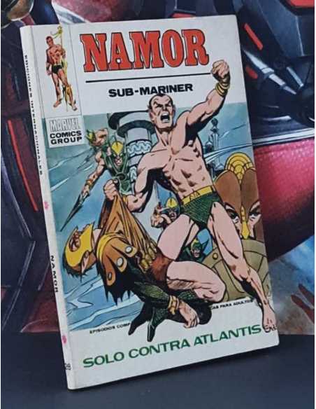 MUY BUEN ESTADO NAMOR 28 SOLO CONTRA ATLANTIS TACO EDICIONES INTERNACIONALES VÉRTICE
