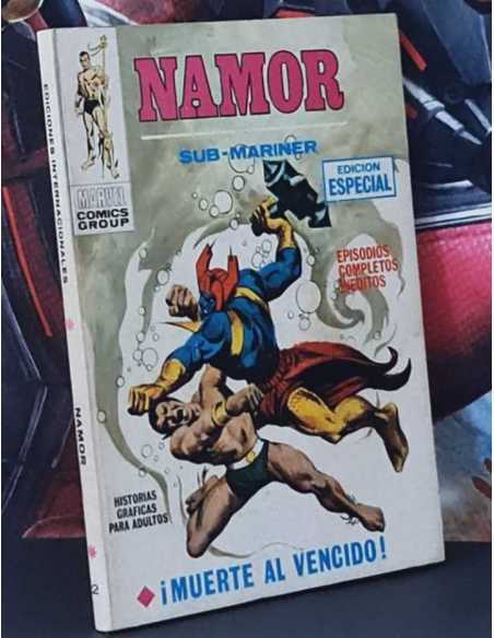 MUY BUEN ESTADO NAMOR 2 MUERTE AL VENCIDO TACO EDICIONES INTERNACIONALES VÉRTICE