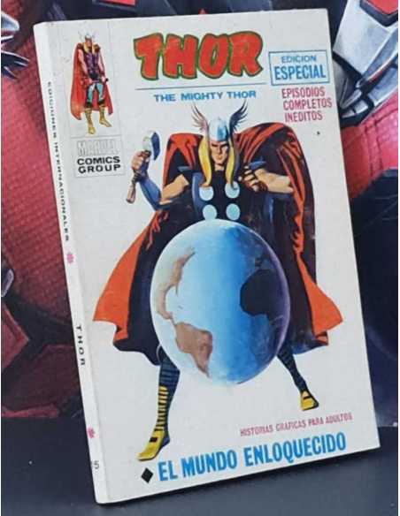 CASI EXCELENTE ESTADO THOR 15 EL MUNDO ENLOQUECIDO TACO EDICIONES INTERNACIONALES VÉRTICE