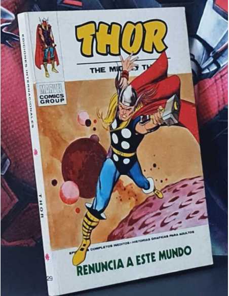 EXCELENTE ESTADO THOR 29 RENUNCIA A ESTE MUNDO TACO EDICIONES INTERNACIONALES VÉRTICE