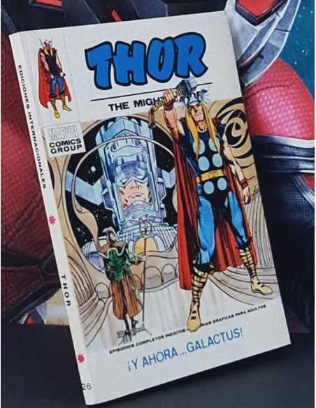 EXCELENTE ESTADO THOR 26 Y AHORA GALACTUS TACO EDICIONES INTERNACIONALES VÉRTICE