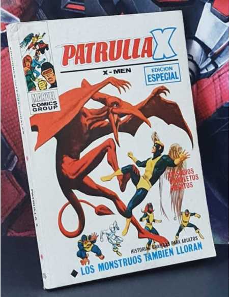 BUEN ESTADO PATRULLA X 28 LOS MONSTRUOS TAMBIÉN LLORAN TACO EDICIONES INTERNACIONALES VÉRTICE