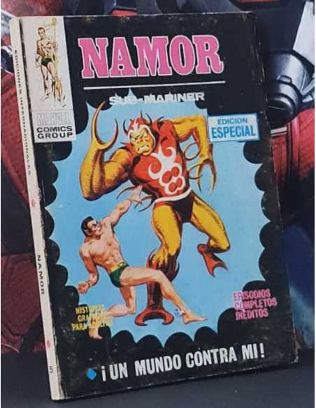 NAMOR 5 UN MUNDO CONTRA MÍ NORMAL ESTADO TACO EDICIONES INTERNACIONALES VÉRTICE