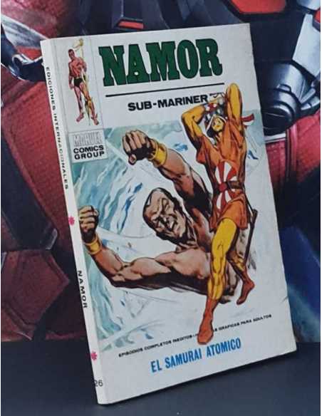 MUY BUEN ESTADO NAMOR 26 EL SAMURAI ATÓMICO TACO EDICIONES INTERNACIONALES VÉRTICE