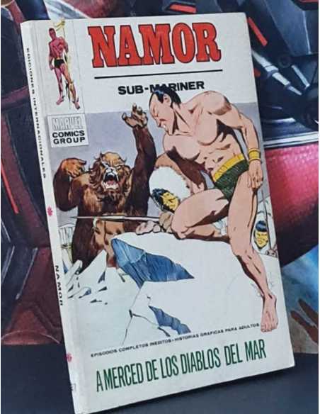 MUY BUEN ESTADO NAMOR 27 A MERCED DE LOS DIABLOS DEL MAR TACO EDICIONES INTERNACIONALES VÉRTICE