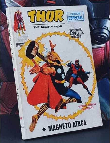 PATRULLA-X 13 MAGNETO ATACA MUY BUEN ESTADO PERO TIENE LIGERO SIGNO DE HUMEDAD VÉRTICE