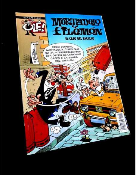 EXCELENTE ESTADO 2° SEGUNDA EDICION MORTADELO Y FILEMON EL CASO DEL BACALAO OLE EDICIONES B