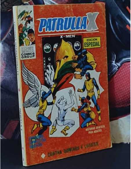 PATRULLA X 9 CONTRA DOMINUS Y LUCIFER TACO EDICIONES INTERNACIONALES VERTICE