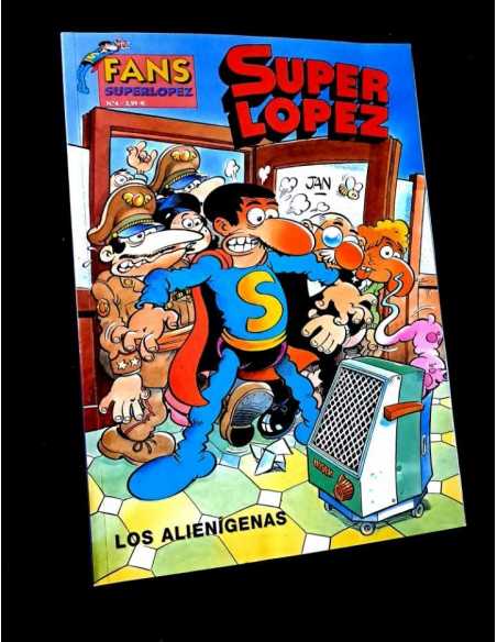 DE KIOSCO SUPER LOPEZ 4 LOS ALIENIGENAS EDICIONES B FANS